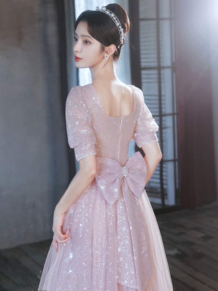 ドレス イブニングガウン2024新しいパーティースリムなディナーイブニングガウン 6,047円