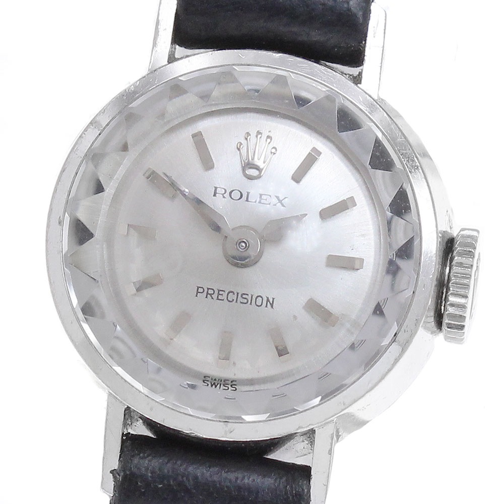 ロレックス ROLEX 2632 プレシジョン K18WG cal.1400 手巻き レディース _808397【中古】