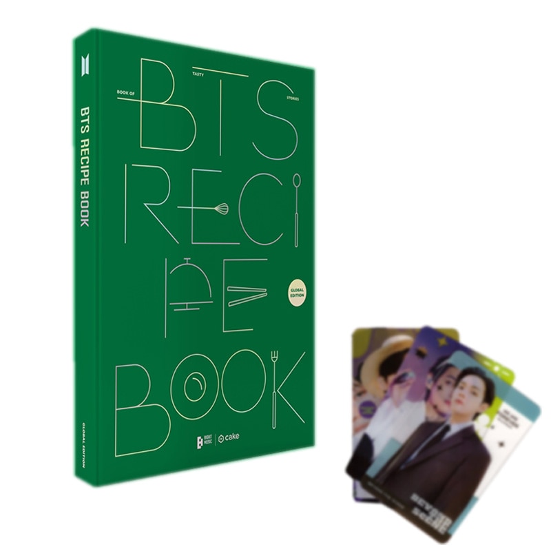 【初版特典/グローバル版】『BTS RECIPE BOOK』 レシピブック (Global Edition / BTS ミニフォトフレーム / ショップ特典付き)
