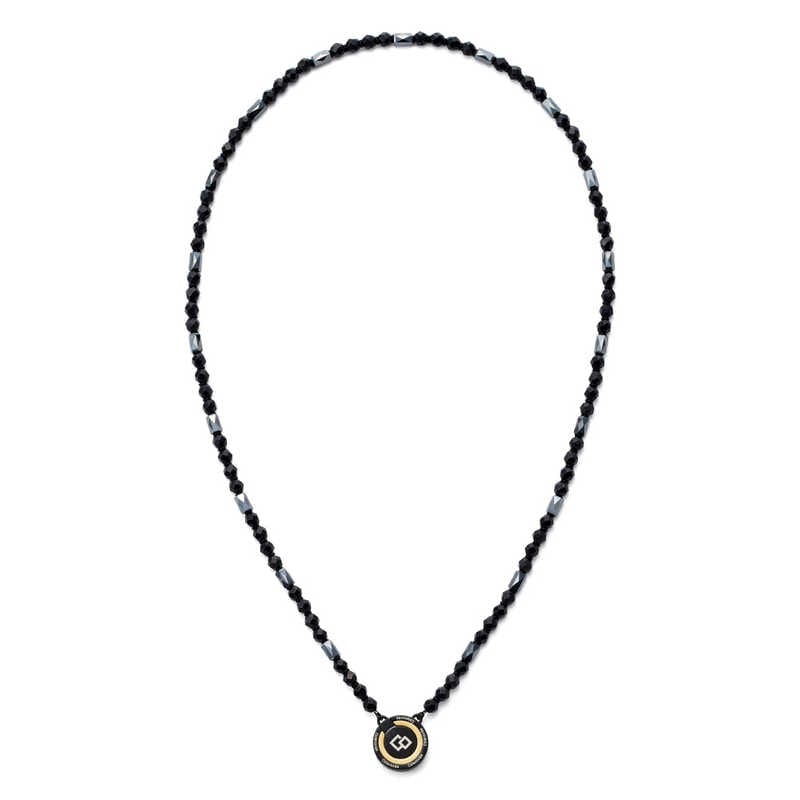 コラントッテ　THEOネックレスLUSSO (48cm/) ブラック　ABARX01L
