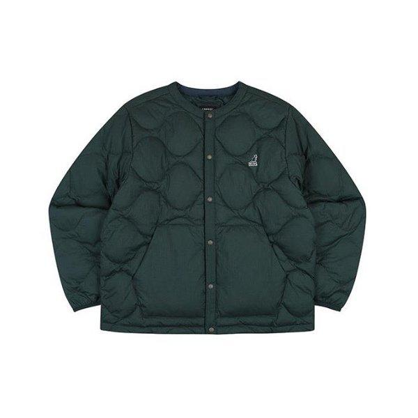 パディング CQK KQFC-JK85410GN ダウンカーディガン 8541 グリーン