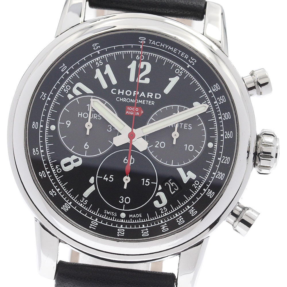 ショパール Chopard 8580 ミッレミリア 2016 XL レース エディション クロノグラフ 自動巻き メンズ _943988【中古】