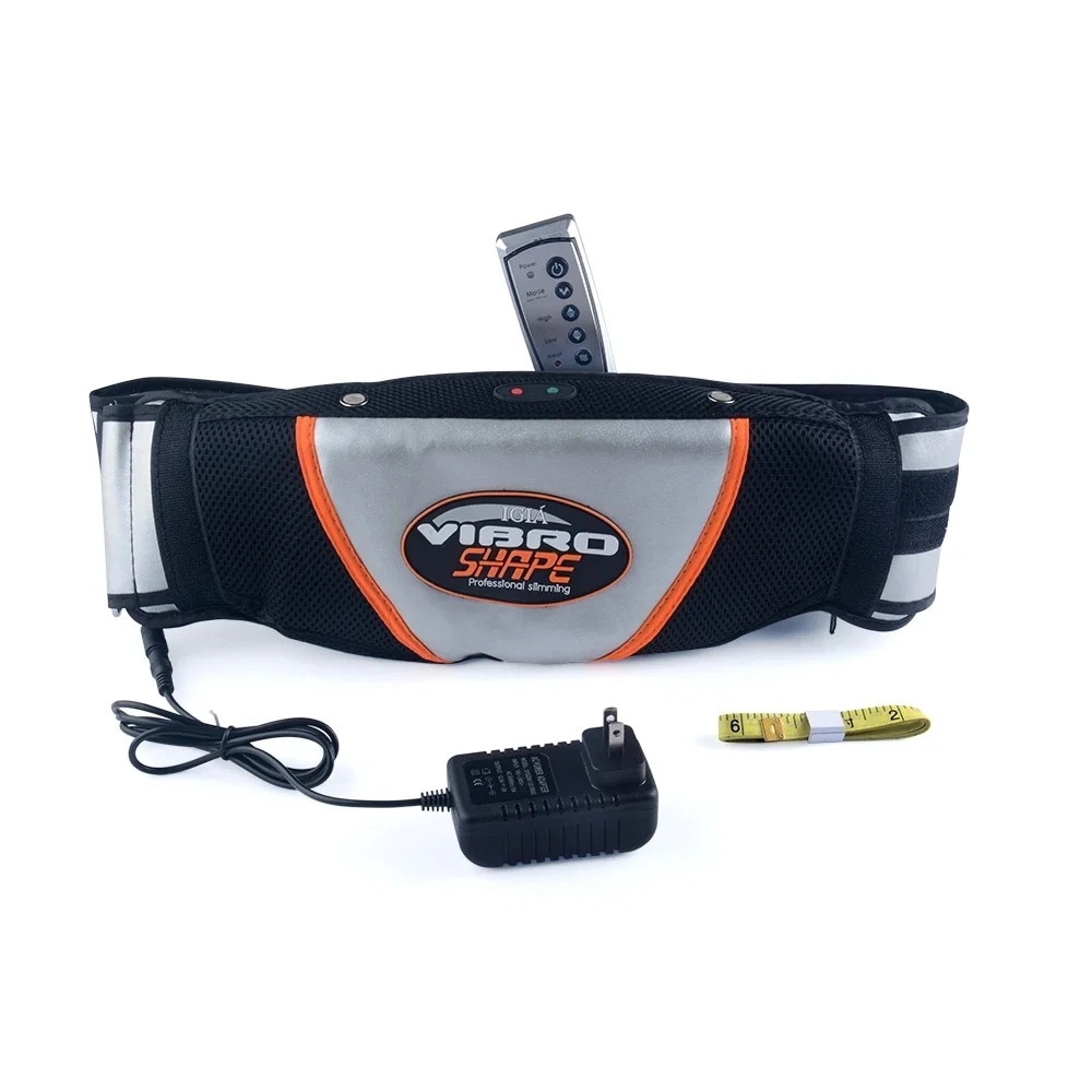 Vibro Shape 腹部マッサージ電動振動マッサージ器ダイエット脂肪燃焼ダイエット振動保健EUプラグ付きダイエットベルト