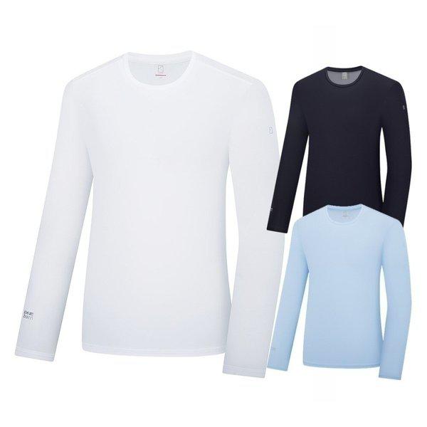 2341TK200M アイスボーン 冷感 メッシュ インナー メンズ 春 登山 機能性 ラウンド Tシャツ