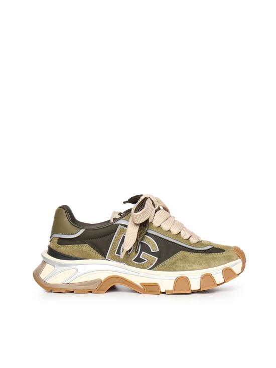 DOLCE & GABBANA Men Sneakers CS2403 A02048Z013 FANGO OLIVA