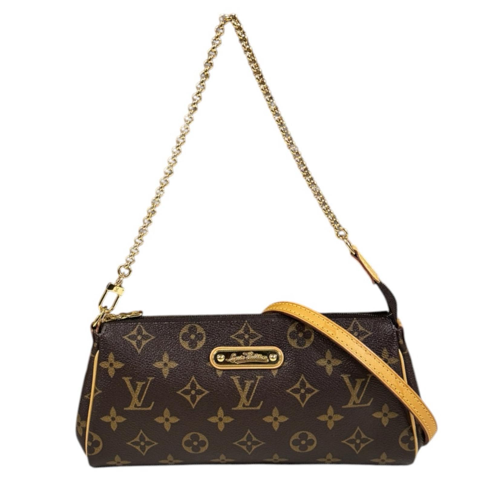 ルイヴィトン エヴァ モノグラム ショルダーバッグ モノグラムキャンバス M95567 ブラウン LOUIS VUITTON 中古