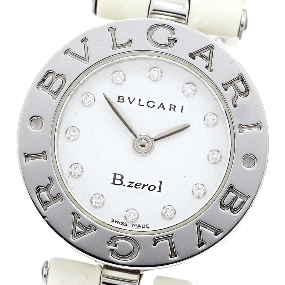 ブルガリ BVLGARI BZ22S B-zero1 12Pダイヤ クォーツ レディース _844682【中古】