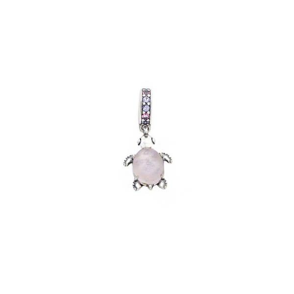 Moments Murano Glass Pink Sea Turtle Dangle Charm チャーム 798939c02 レディース