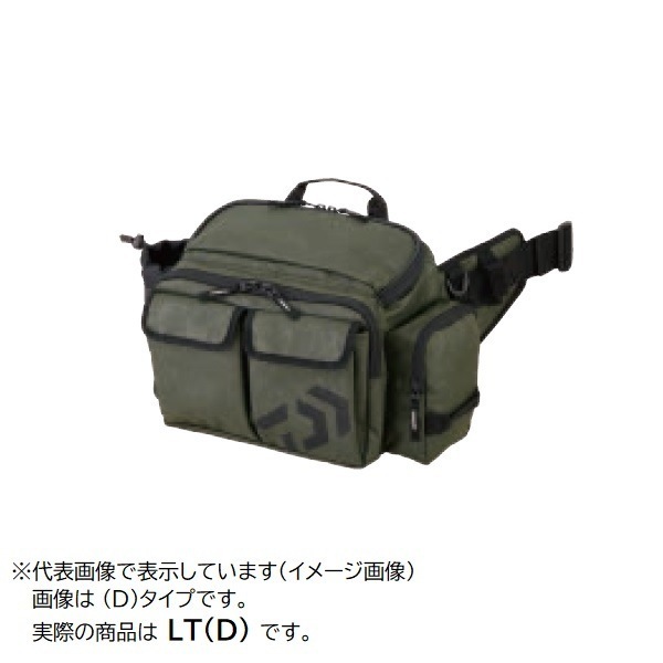 ダイワ タックルバッグ ヒップバッグLT(D) スパイラルオリーブ