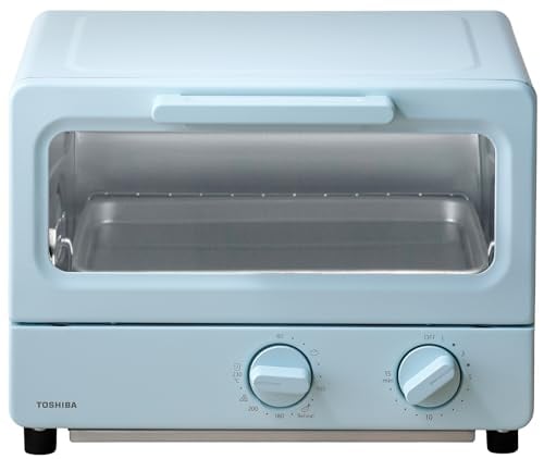 TOSHIBA(東芝) トースター オーブントースター 2枚焼き HTR-PZ3(G) ミントグリー