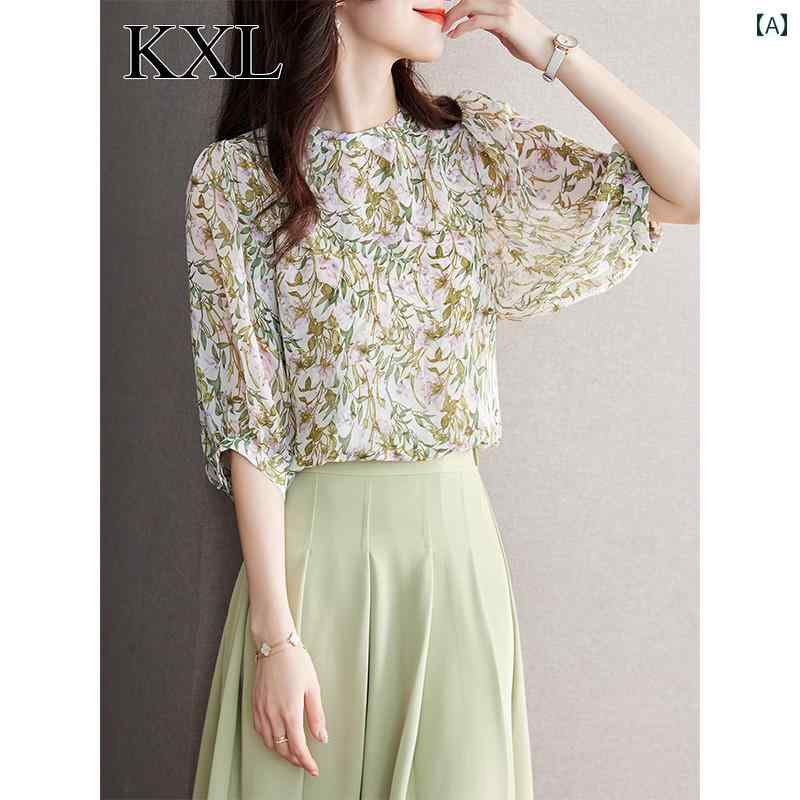 トップス レディース おしゃれ 上品 通勤 オフィス カジュアル 夏 ピンク シフォンシャツ 隠れた シック 美しい シャツ