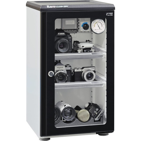 東洋リビング ED-55CAT2(BW) ブラック＆ホワイト オートクリーンドライ [全自動防湿庫 (53L)] メーカー直送