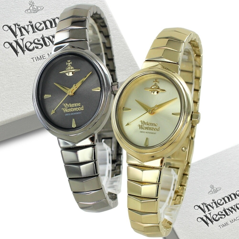 ペアウォッチ レディースモデル 2本セット お揃い ヴィヴィアン ウエストウッド ペア腕時計 小さい時計 ブランド ブラック ゴールド 同じ腕時計 クオーツ 両親 友達 カップル 同性 女友達 誕生日 46,620円
