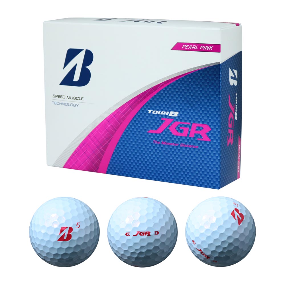 TOUR B JGR ボール ピンク 1ダース J5PX 2025