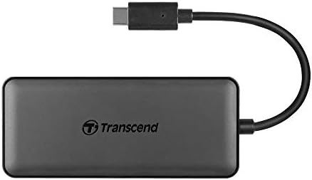 トランセンドジャパン Transcend 6-in-1 USB 3.1 Gen 2 Type-C ハブ 【microSD(UHS-I),SDカード(UHS-II),Type-C (USB 3.1...