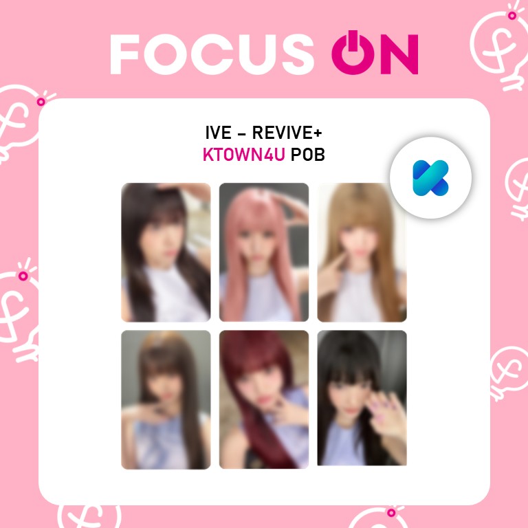 IVE REVIVE+ KTOWN4U 公式トレカ予約特典 POB PHOTOCARD SET