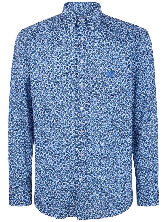 ETRO Men Long Tops MRIB0004 99SAEG3 X0800 WHITE PRINT