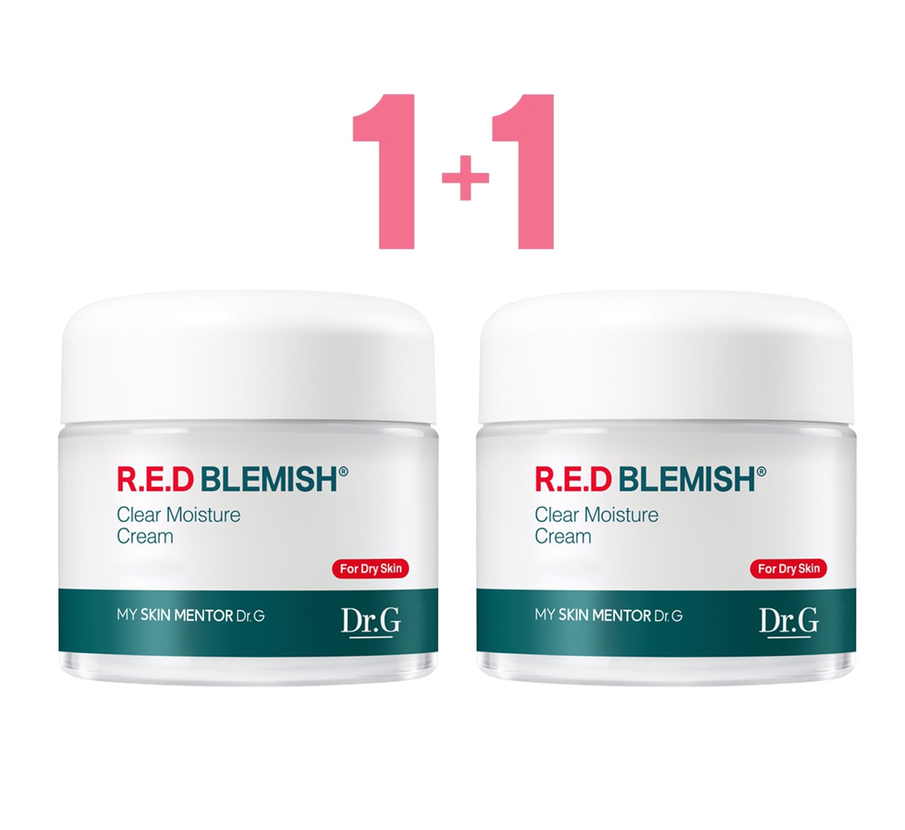 [1+1]レッド ブレミッシュ クリアモイスチャークリーム 50ml+50ml
