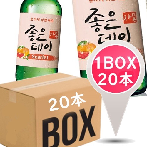 ジョウンデ-ピンク（ピーチ味）360ml1BOX*20本韓国食品韓国食材/韓国料理/韓国お土産/酒/