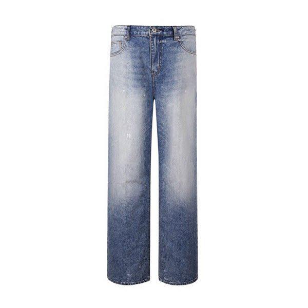 [] 男性) ワイド Lトーン デニム パンツ (B252DP064P1) (P003779457)