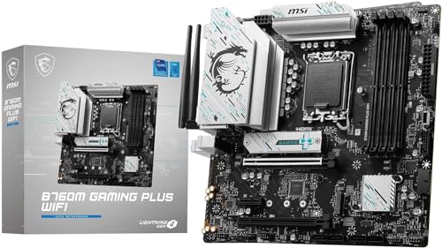 MSI B760M GAMING PLUS WIFI 第141312世代 Coreプロセッサ対応 LGA1700 DDR5 B760チップセット搭載 Micro-ATX マザーボード B760M