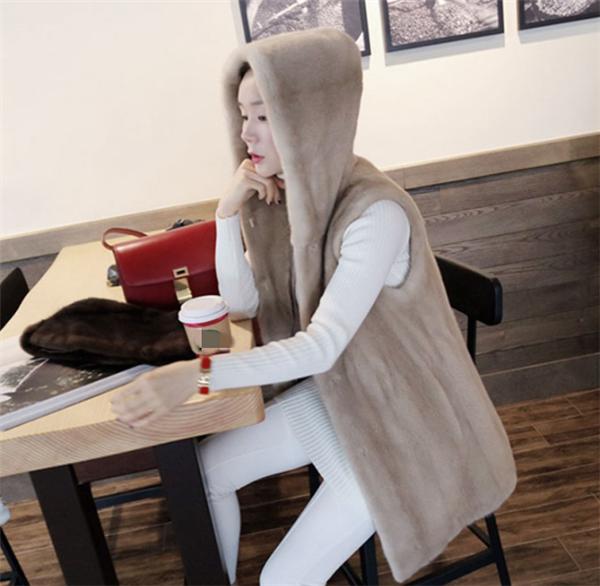 アウター 毛皮ベスト レディース ロングベスト 秋冬コート フェイクファー ボリューミー ふわふわ 暖かい チョッキ ゴージャス ファーベスト