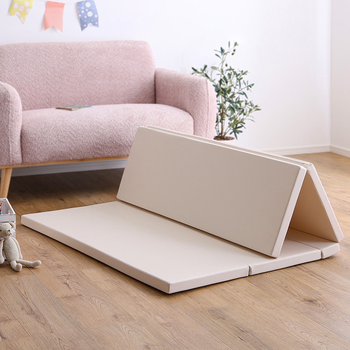 折りたたみ式キッズプレイマット Lサイズ（160×200cm）