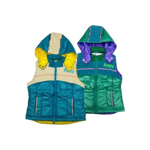 キッズ　MINI KIWI　フード付　ベスト
