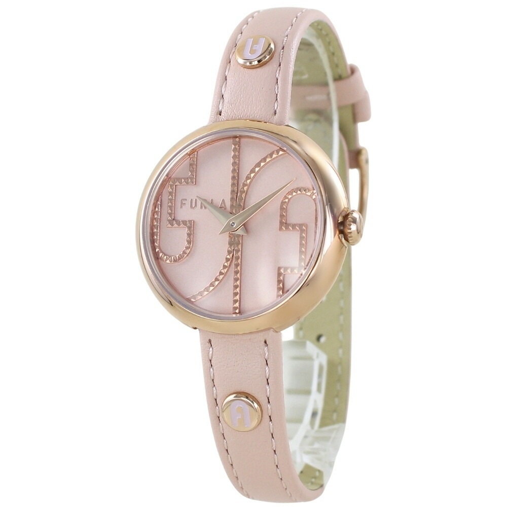 フルラ 腕時計 レディース ブランド ステンレススチール 革 レザー 時計 ピンク ゴールド シンプル かわいい 大人 女性 誕生日プレゼント 女友達 母 還暦祝い 妻 彼女 記念日 お祝