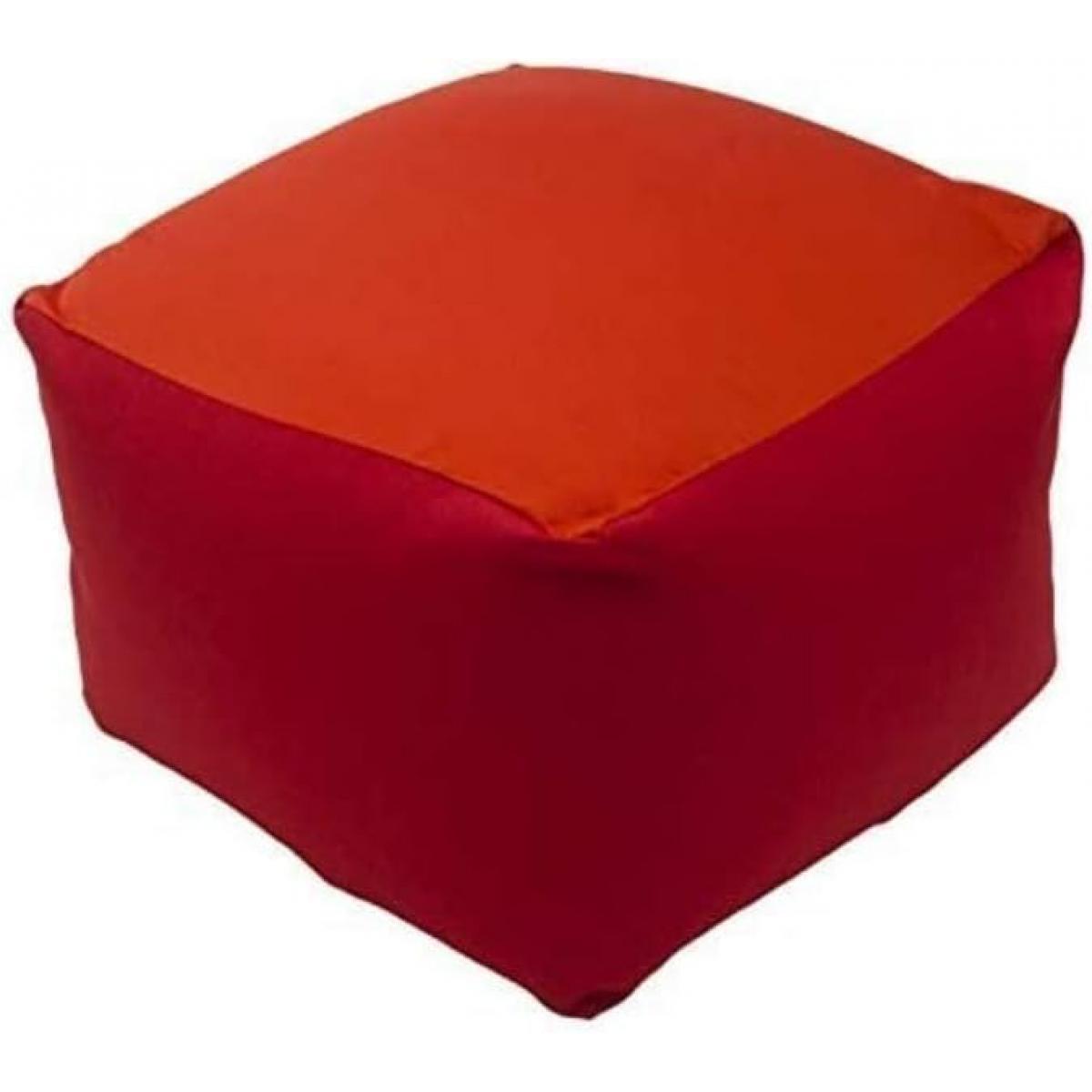 【I】セルタン CELLUTANE ビーズクッション QUBE キューブ M ダリアン レッド 人をダメにするソファ ビーズ A602a-560BE/610BE 【受注生産