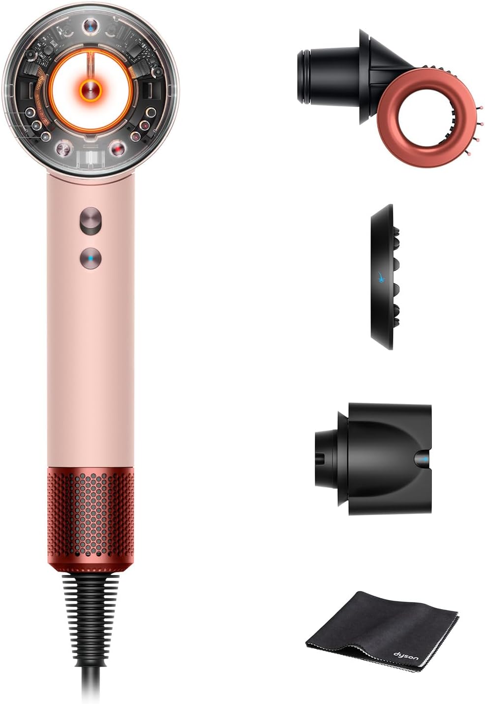 Dyson(ダイソン) ドライヤー Dyson Supersonic Nural Shineヘアドライヤー 大風量 速乾 スカルプケア (HD16 KP AM)