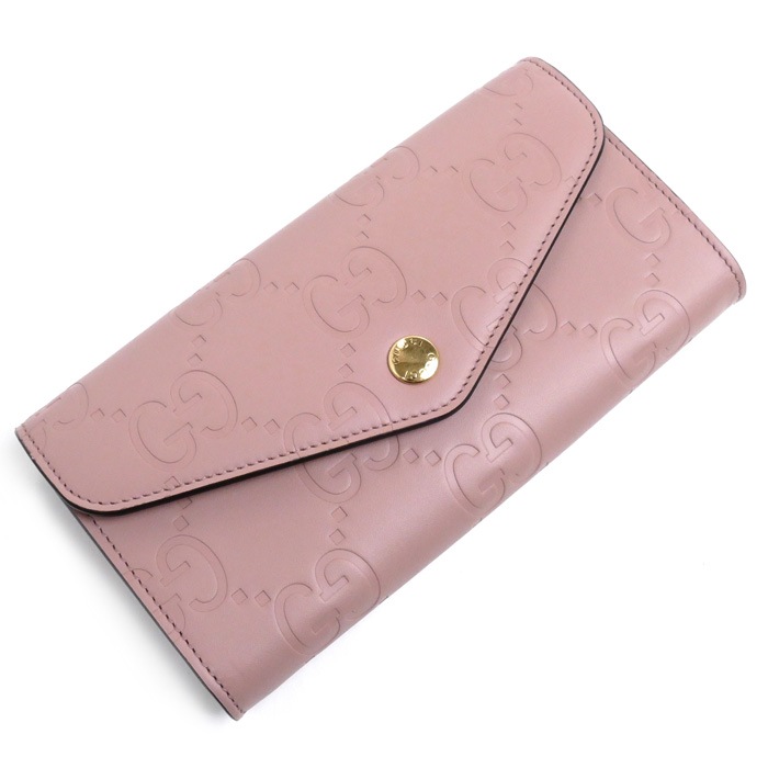 GUCCI グッチ GGコンチネンタル 長財布 ローズベージュ 772791 AAC1Q 5820 レディース 中古 極美品