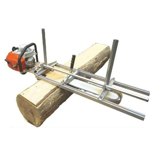 【2枚購入で100円OFF】ポータブル 移動製材機 補助ガイド 14インチ~36インチ (90cm) チェーンソーミル チェーンソー チェーンソー 補助ツール プランニング材木