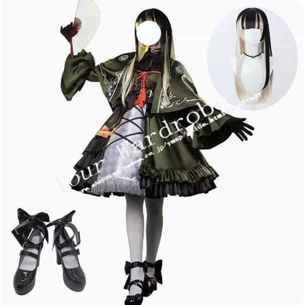 短纳期激.安!価!ホロライブ hololive Vtuber 儒烏亭らでん（羽織なし） コスプレ 衣装 ハロウィン クリスマス 文化祭