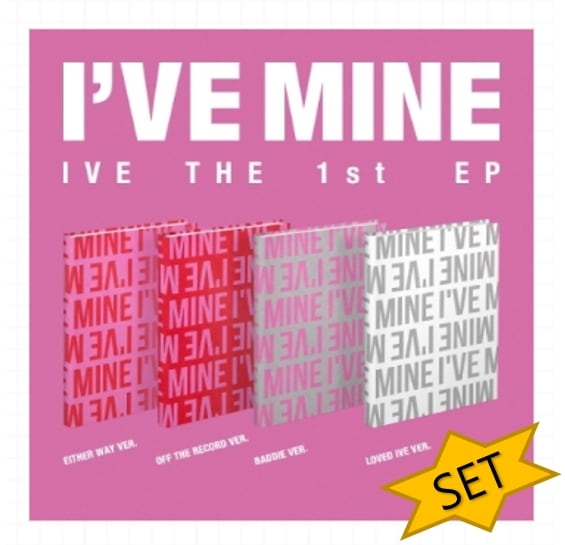 [4種セット] IVEアイブ1ST EP IVE MINEフォトブック