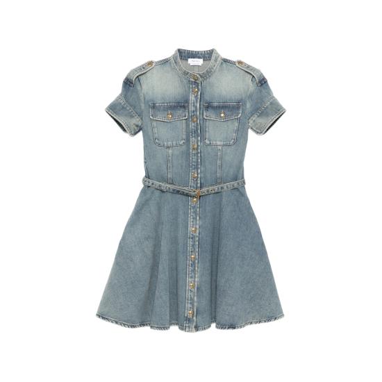 ALEXANDER MCQUEEN Women Dresses 857116 QMAD1 4383 BLUE