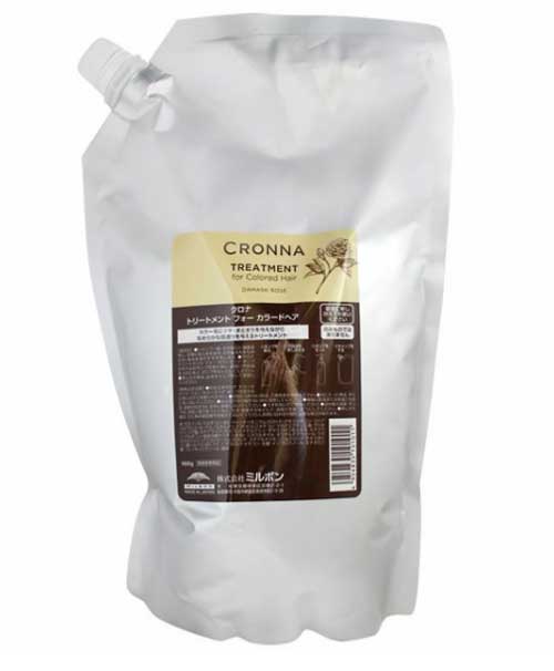 クロナ CRONNA トリートメント フォー カラードヘア 1800g（詰替用）全商品最安値に挑戦