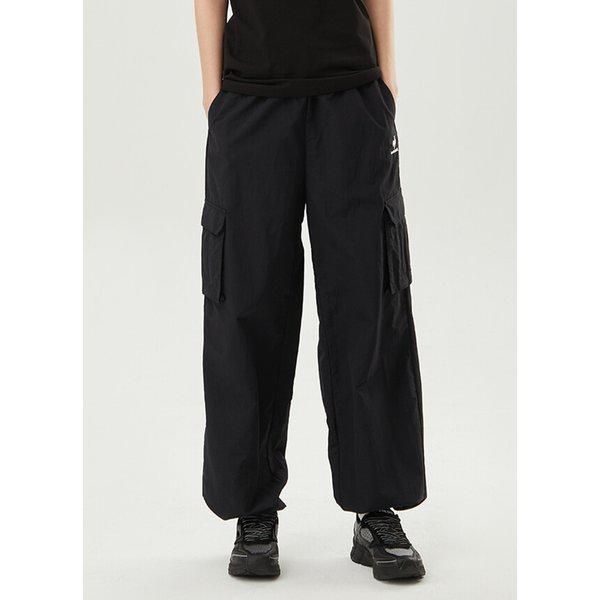 [在庫処分][70% OFF] シェブロン ストレート パンツ BLK / QP123TPT22 / 男女共用 5,188円