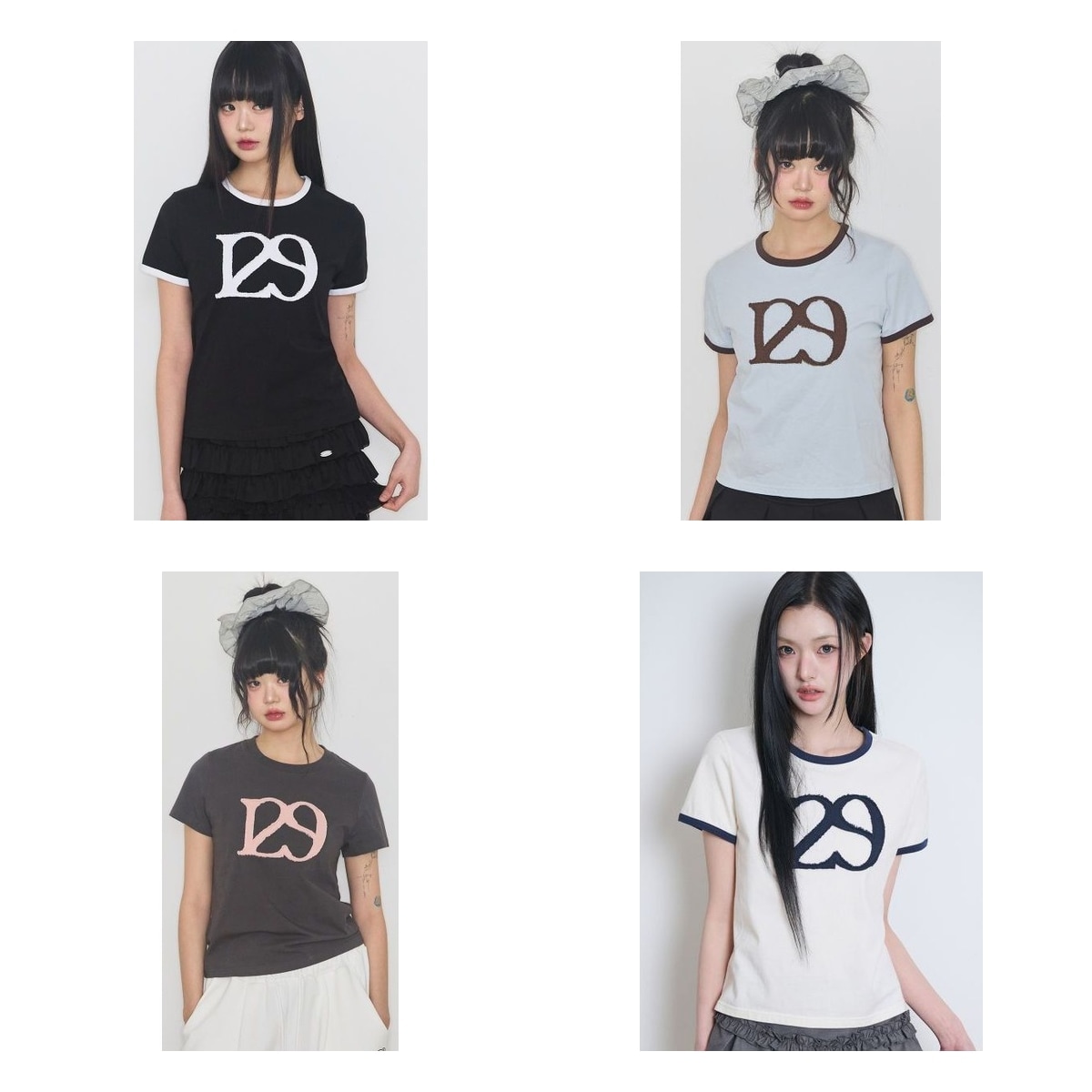 【ILLIGO】 129 LOGO PATCH T-SHIRT 5色 正規品