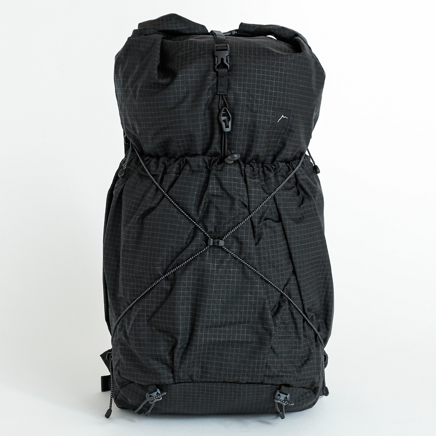 【CAYL】 GAYA ROLL TOP (B GRID SOLID) : BLACK 18-22L