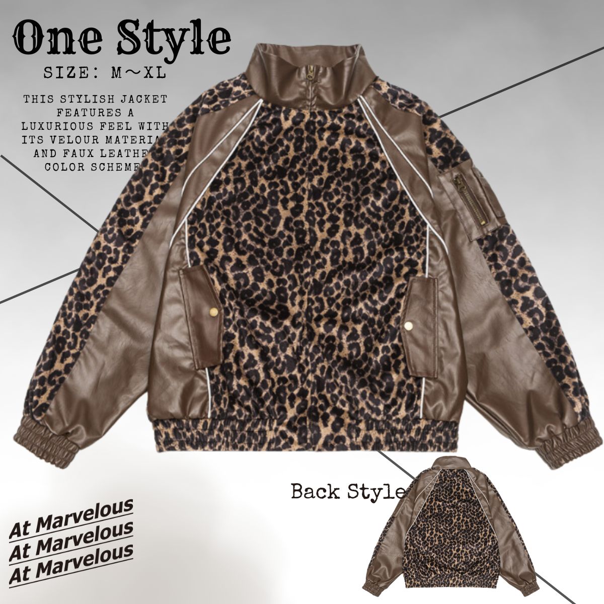 [最安値保証*即納]ジャケット ライダース ブルゾン アウター フェイクレザー 秋冬 メンズ 韓国ファッション MA-1 レオパード 豹 ひょう 高級感 おしゃれ ペア