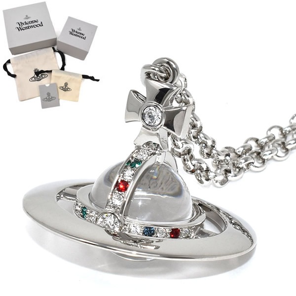 ネックレス 63020096-02P019 NEW SMALL ORB PENDANT メンズ レディース シルバー PLATINUM