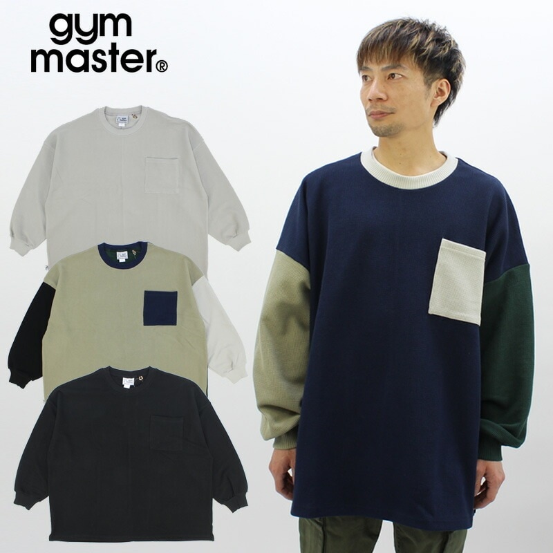 ジムマスター9.8oz ドライワッフル メガロンTEE カットソー 長袖 ロングスリーブTシャツ ロンT 男性 メンズ 国内正規品 [AA]