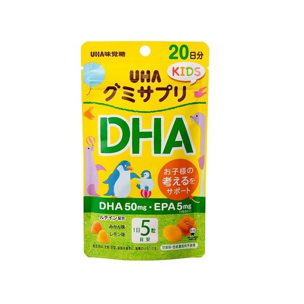 ポスト投函 UHA味覚糖 グミサプリKIDS 20日分 最大51%OFFクーポン SALE 86%OFF DHA