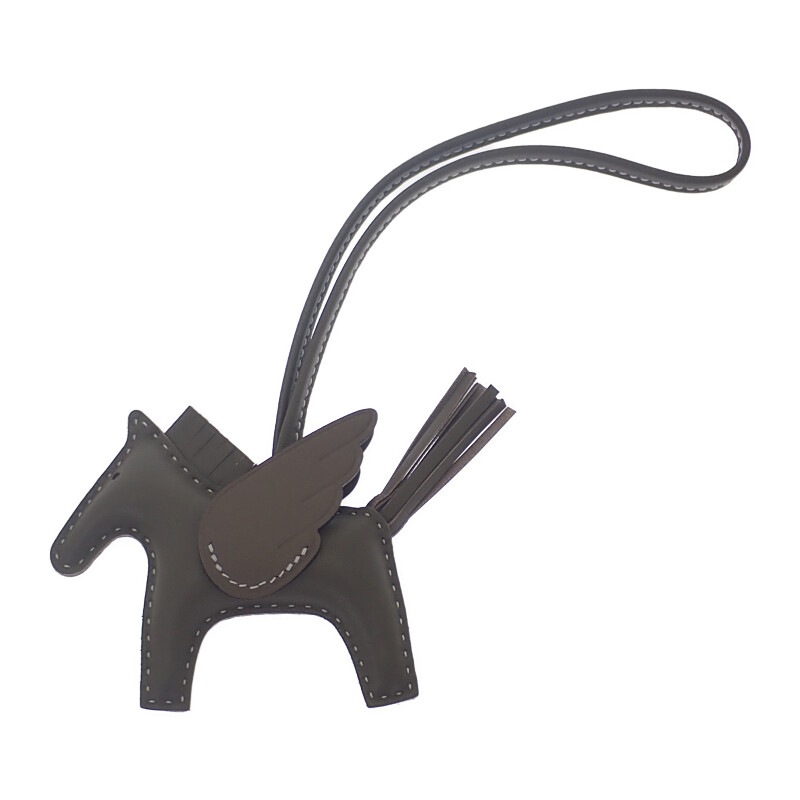 ロデオチャームPM ペガサス W刻印 バッグチャーム ソーエトゥープ レディース【Sランク】