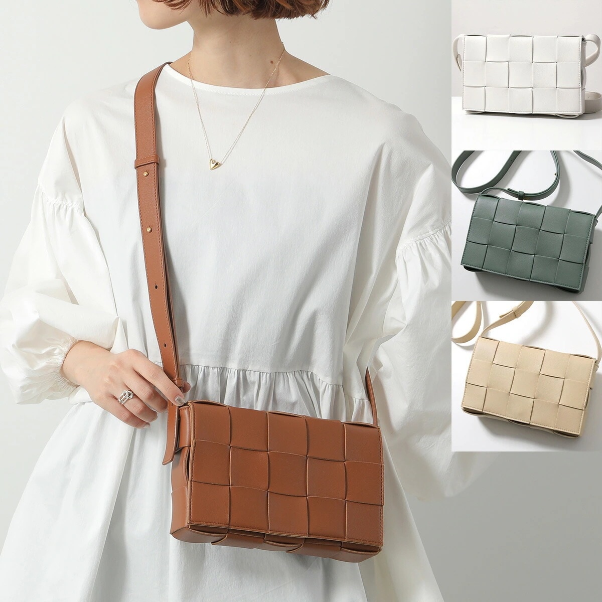 BOTTEGA VENETA ボッテガヴェネタ ショルダーバッグ カセット 578004 VMAY1 レディース マキシイントレ クロスボディバッグ 鞄 カラー4色 141,482円