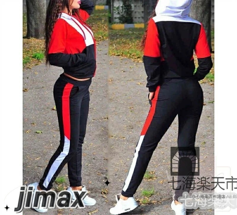 短納期 欧米風 セットアップ レディース 春秋 スウェットセット スポーツウェア 上下セット フード付き パーカー スウェット 運動着/部屋着 運動会 ジャージセットアップ ルームウェア カジュアル