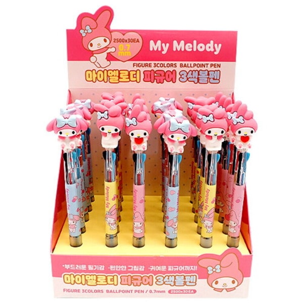 Sanrio サンリオ マイメロディ 3色ボールペン 30本/box n377