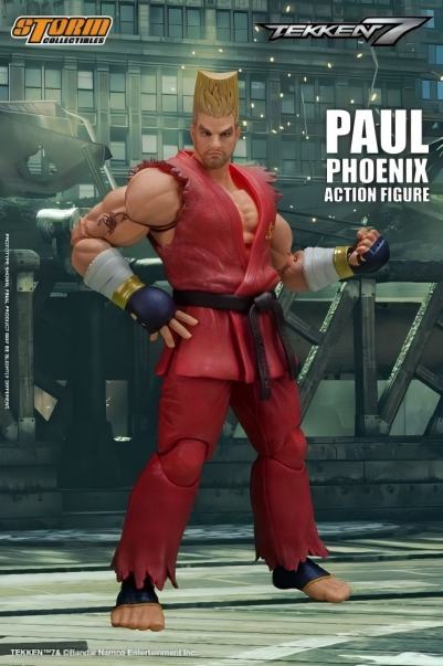 Storm Toys ポール・フェニックス 0PAUL PHOENIX TEKKEN 7 アクションフィギュア BNTK06