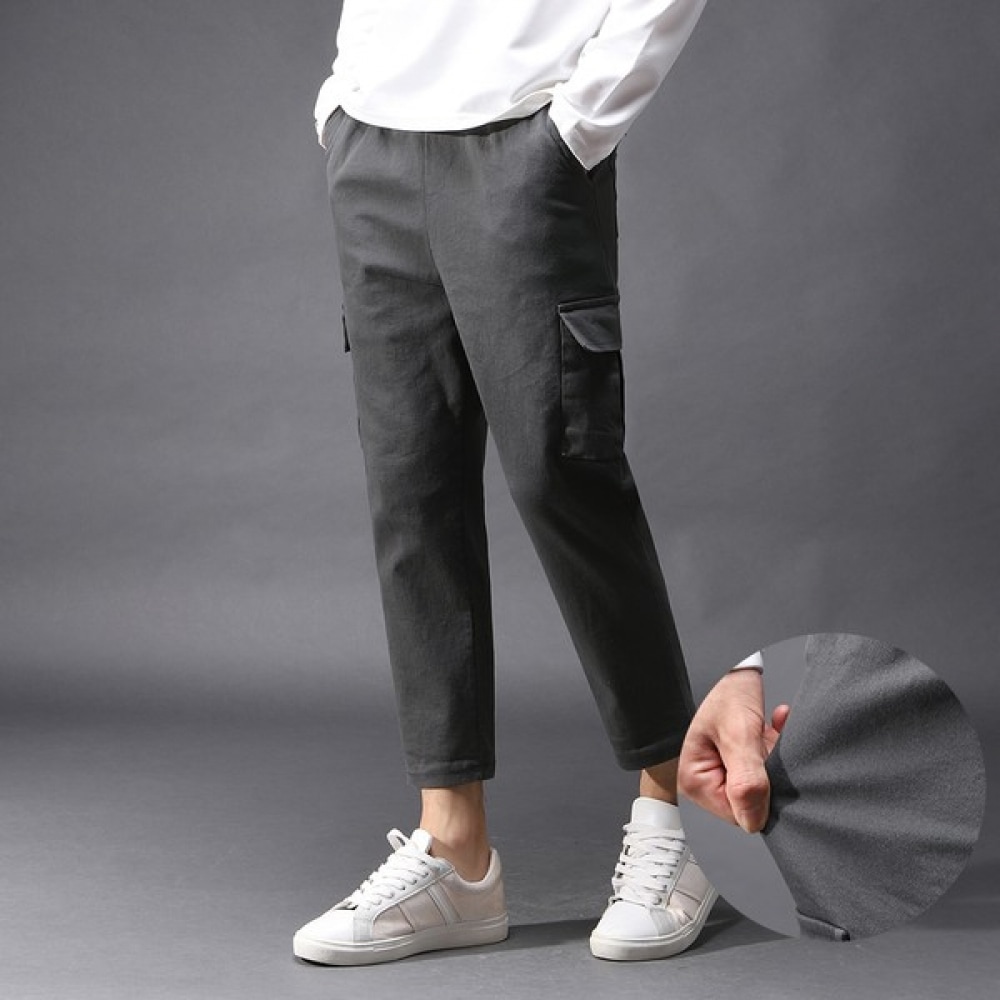 (Juans) デイリーコットンスパンバンディングカーゴパンツ FICP5183